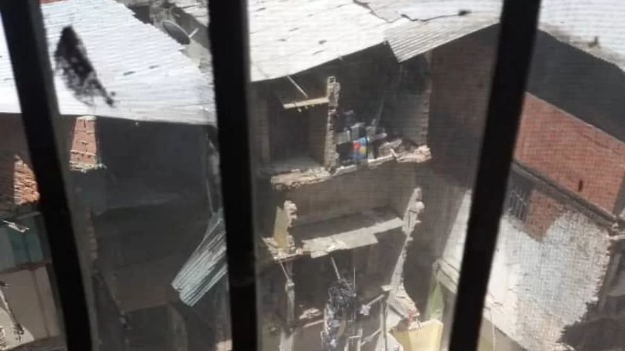 vivienda colapsó en Caracas