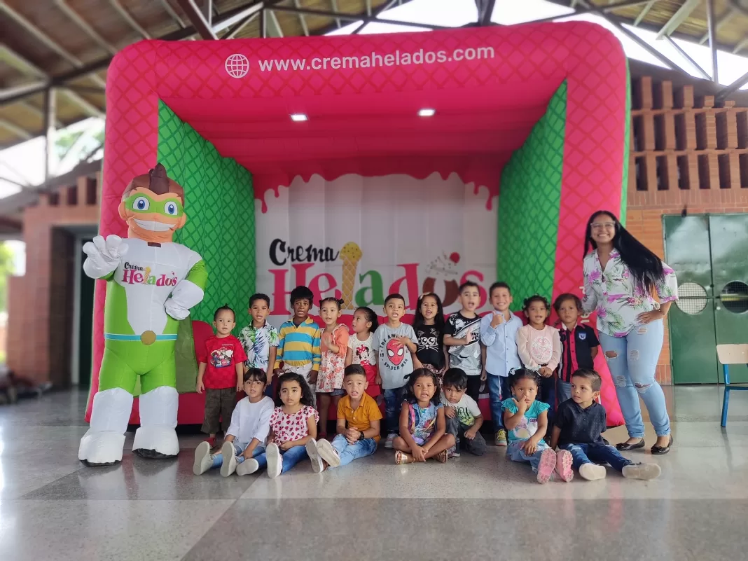 Crema helados día del niño