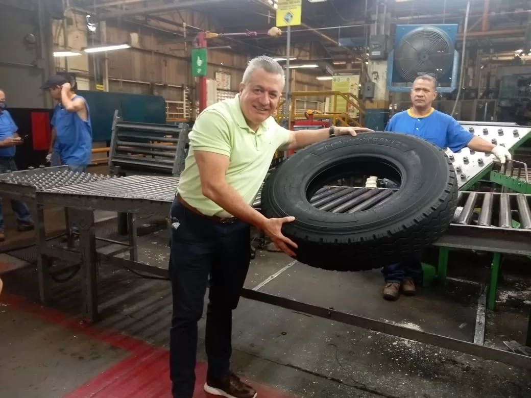 producción de cauchos