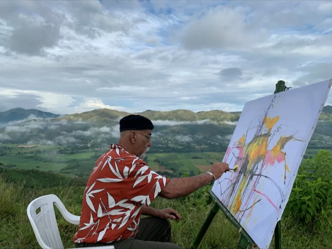 Artista plástico Ramón Rivero