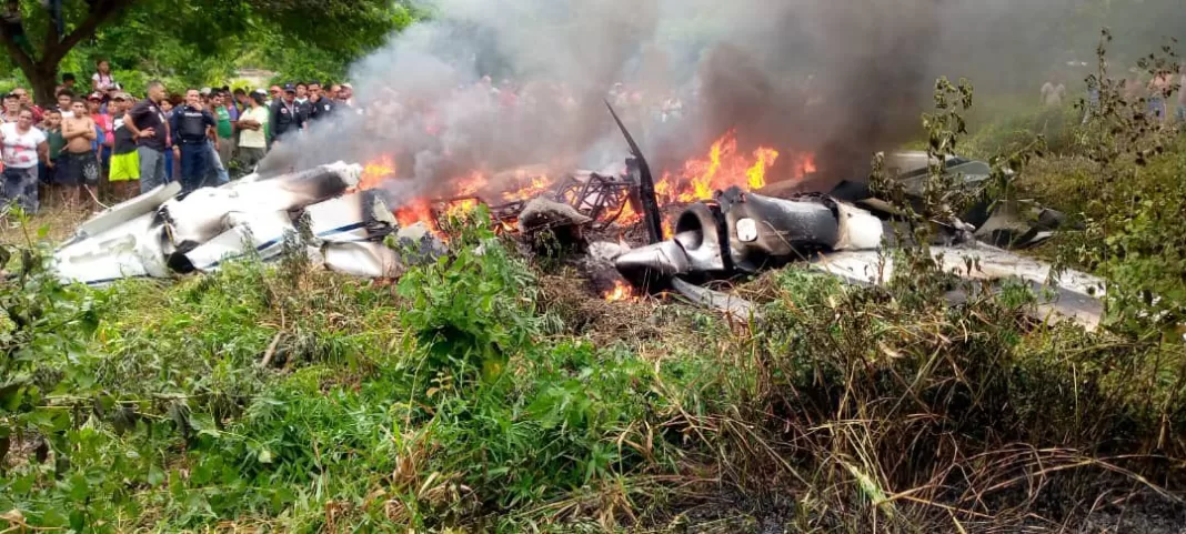 Accidente aéreo en Yaritagua