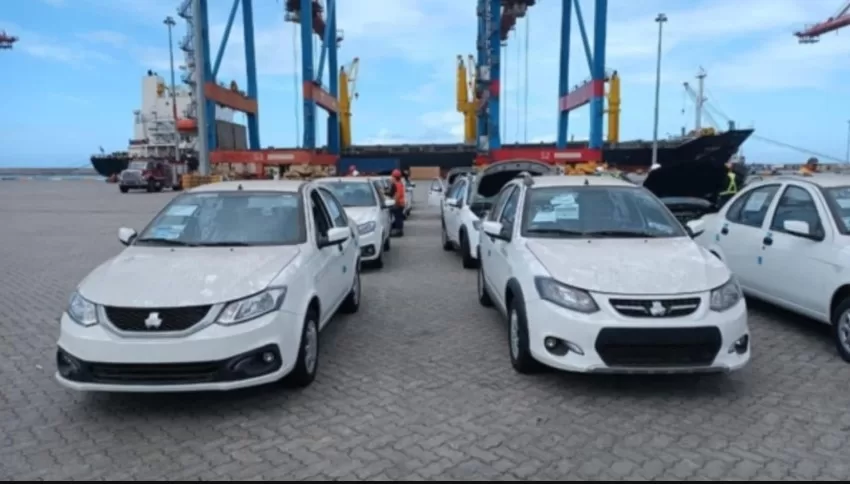 nuevo lote de carros iraníes
