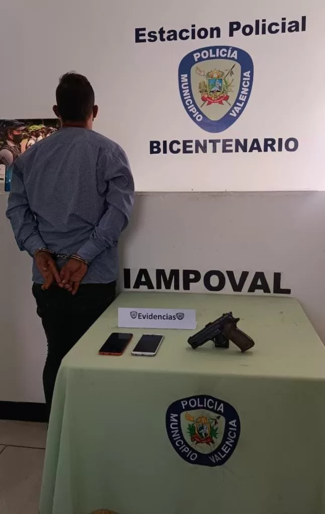 detenido azote de parroquia Candelaria