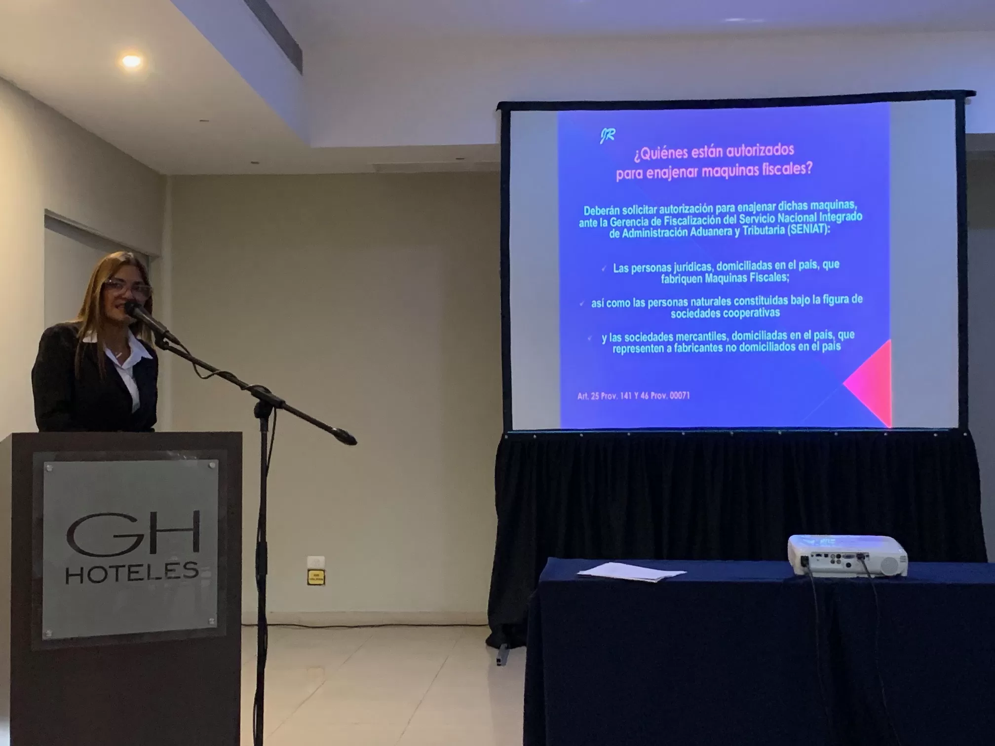 Jadith Rivero, especialista tributario