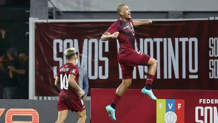 Salomón Rondón maximo goleador vinotinto