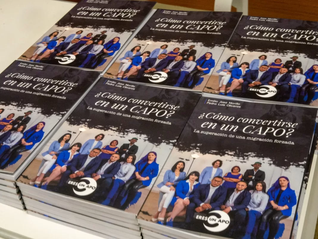 libro con historias de migrantes en Perú