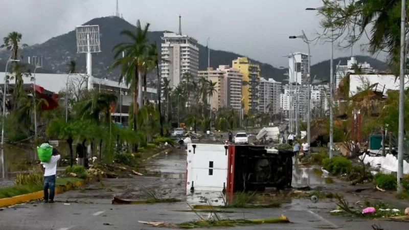 Huracán Otis en Acapulco
