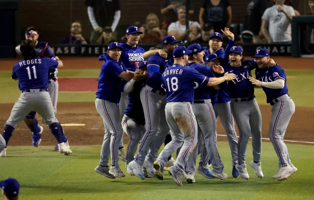 Rangers de Texas primera serie mundial