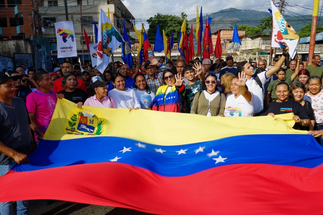 naguanagua caminata defensa del Esequibo