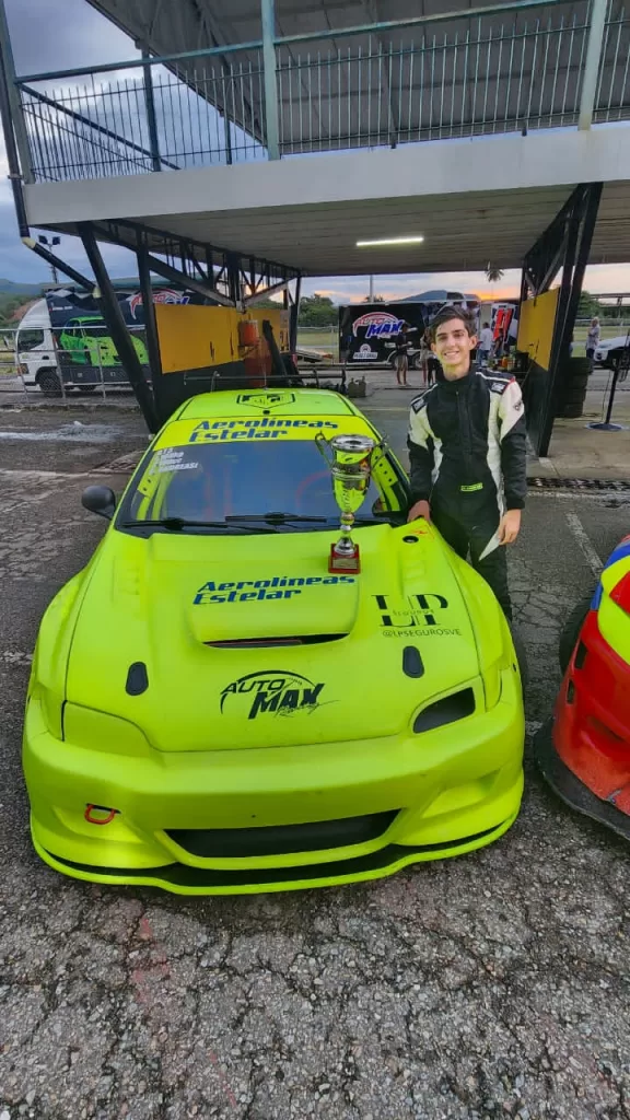 Piloto venezolano Gian Paolo Andreasi