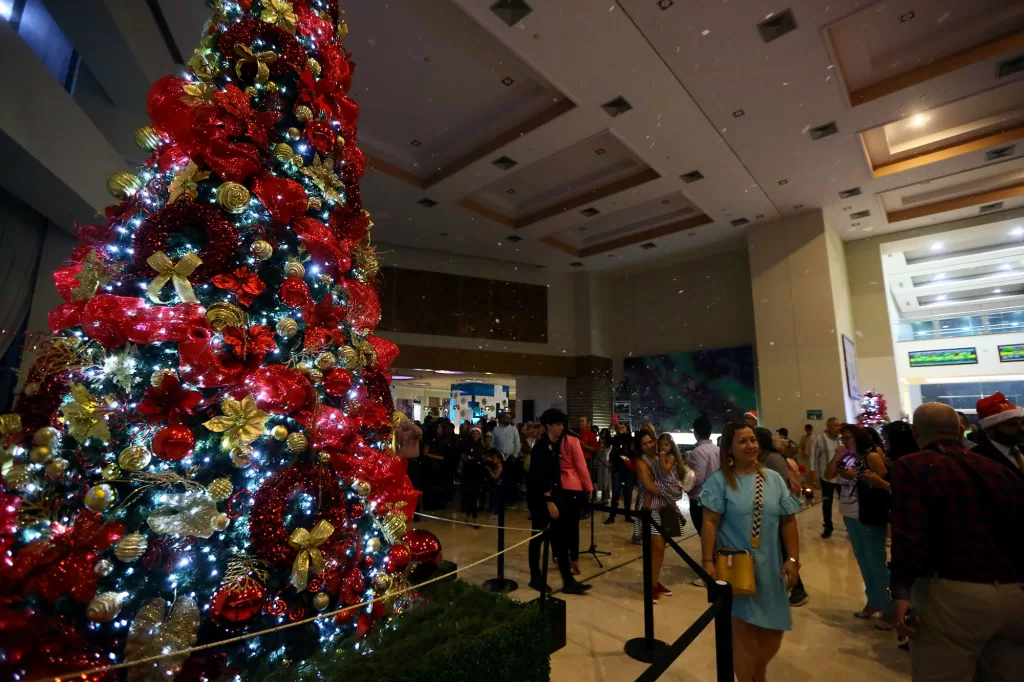 Hesperia WTC Valencia bienvenida Navidad