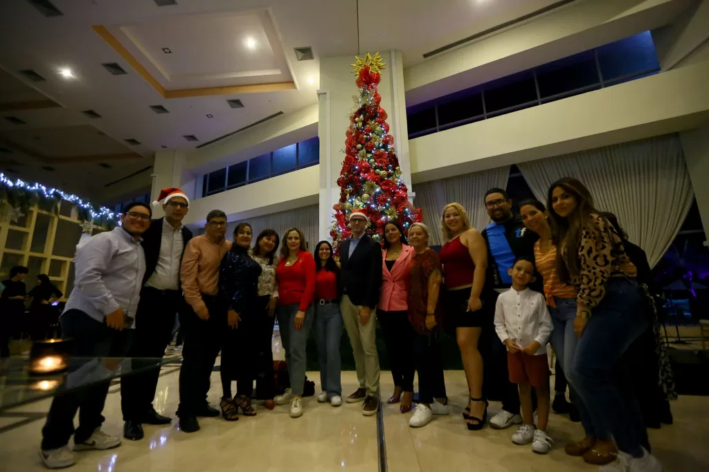 Hesperia WTC Valencia bienvenida Navidad