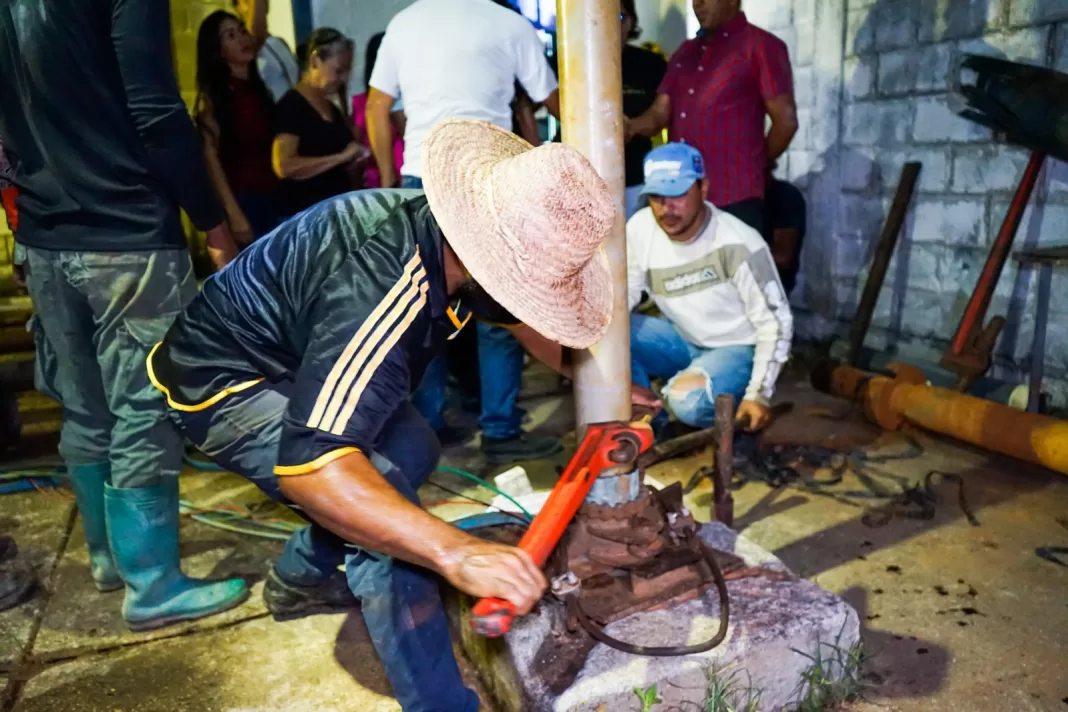 reactivación de pozos profundos en Naguanagua