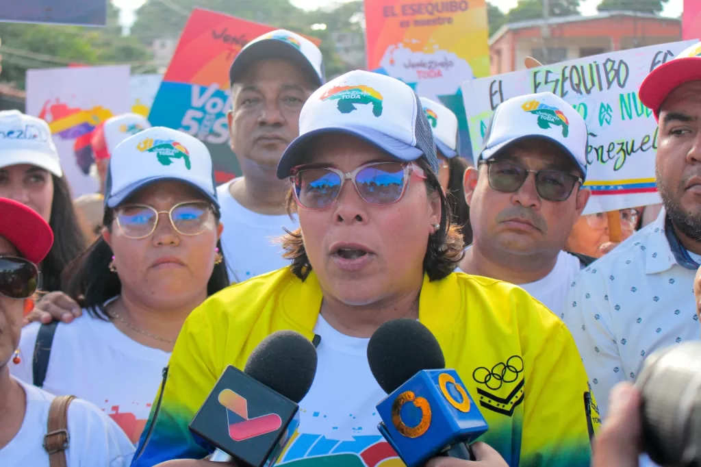 Coordinadora Municipal del Comando de Campaña “Venezuela Toda”, en Naguanagua, Ana González