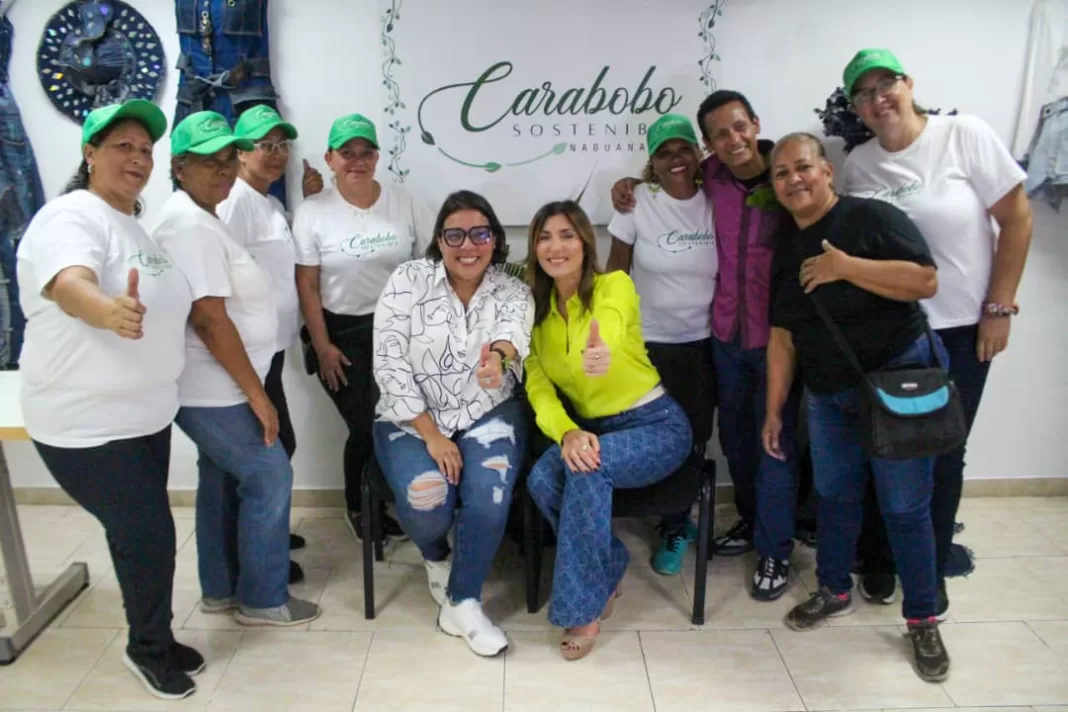 PROGRAMA CARABOBO SOSTENIBLE INAUGURÓ EL PRIMER TALLER DE COSTURA EN NAGUANAGUA (3) Carabobo Sostenible taller de costura Naguanagua