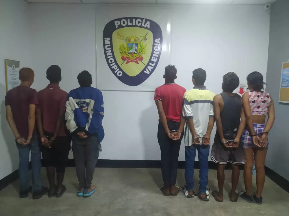 Polivalencia desmanteló banda delictiva Los Hurteros de la Lisandro Alvarado en Miguel Peña