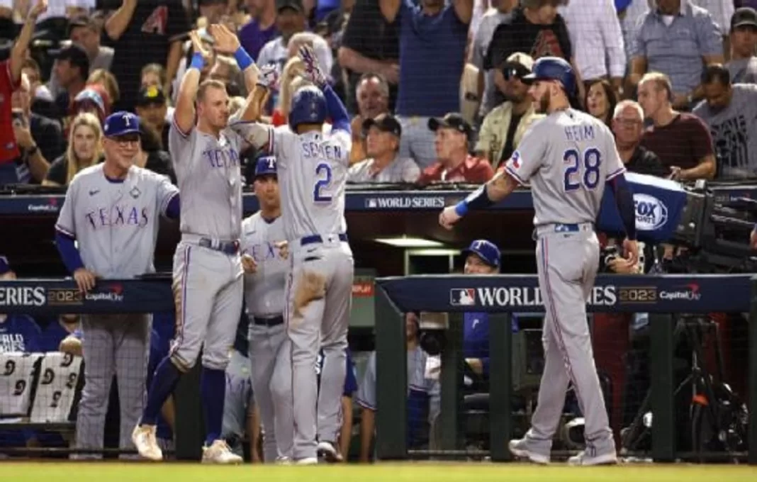 Texas a un triunfo de su primera Serie Mundial