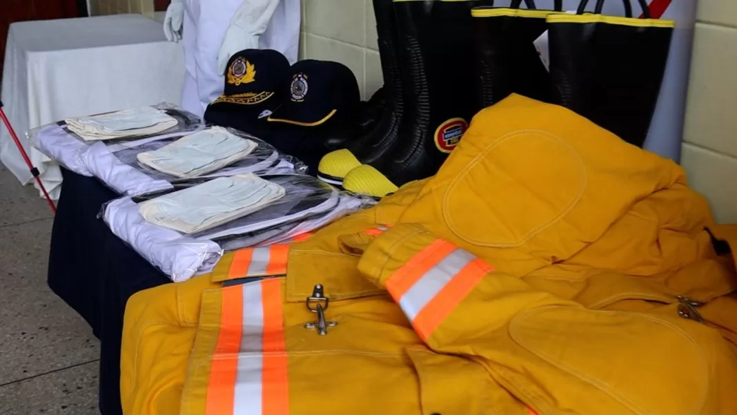 Alcalde Fuenmayor dotación Bomberos de Valencia