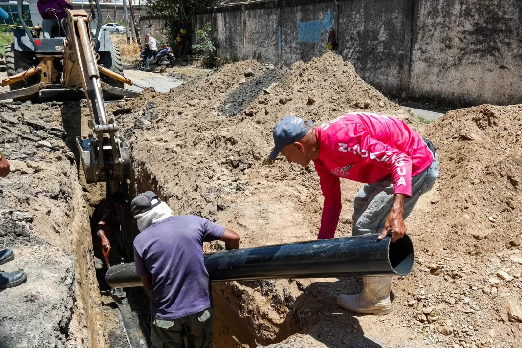 Gestión Ana González restauró colectores de aguas servidas