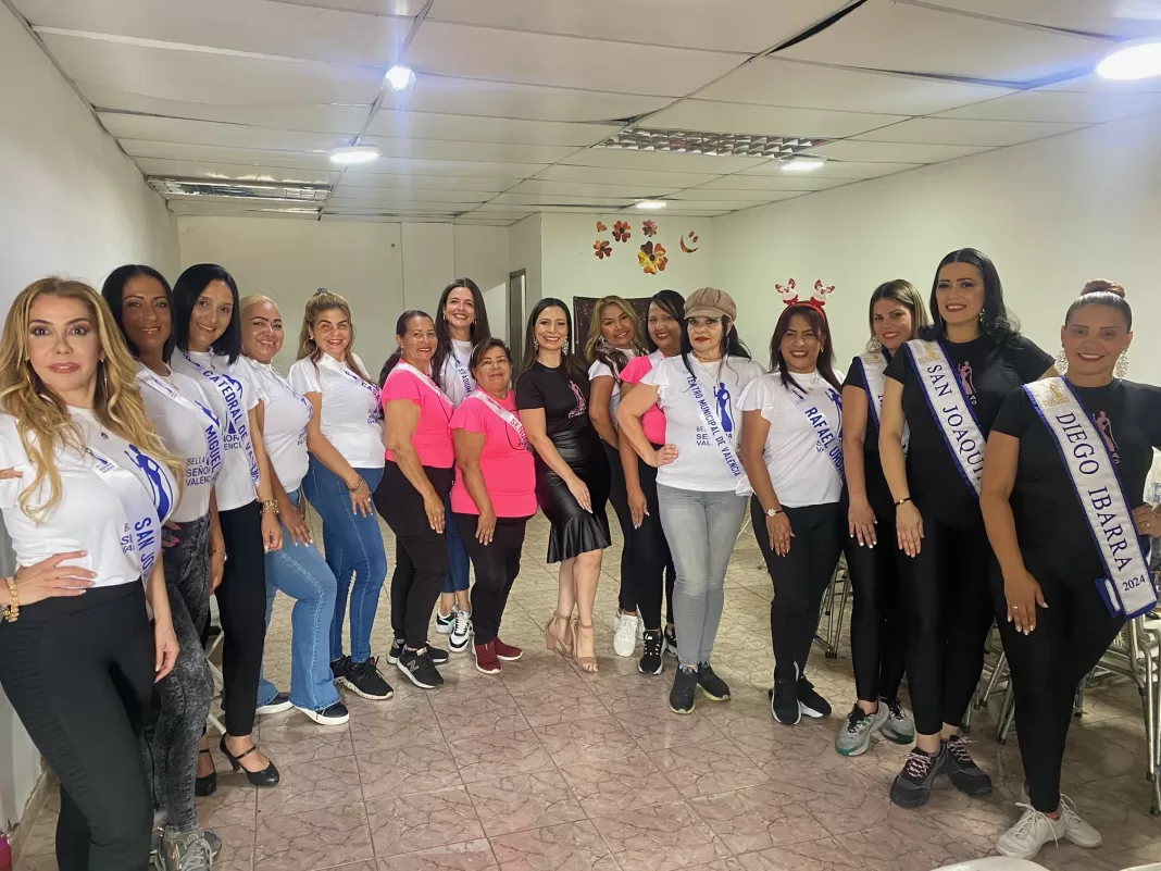 Representantes del Bella Señora Carabobo labor social