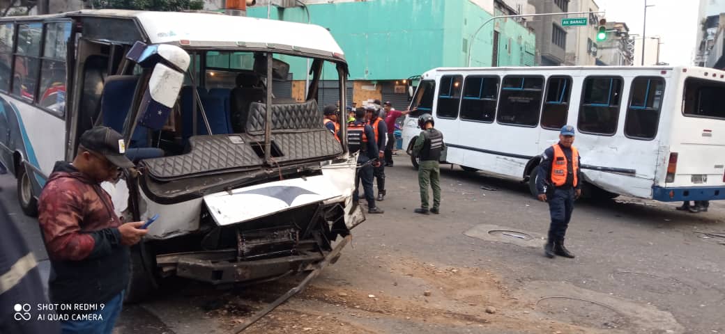 accidente avenida Baralt accidente avenida Baralt