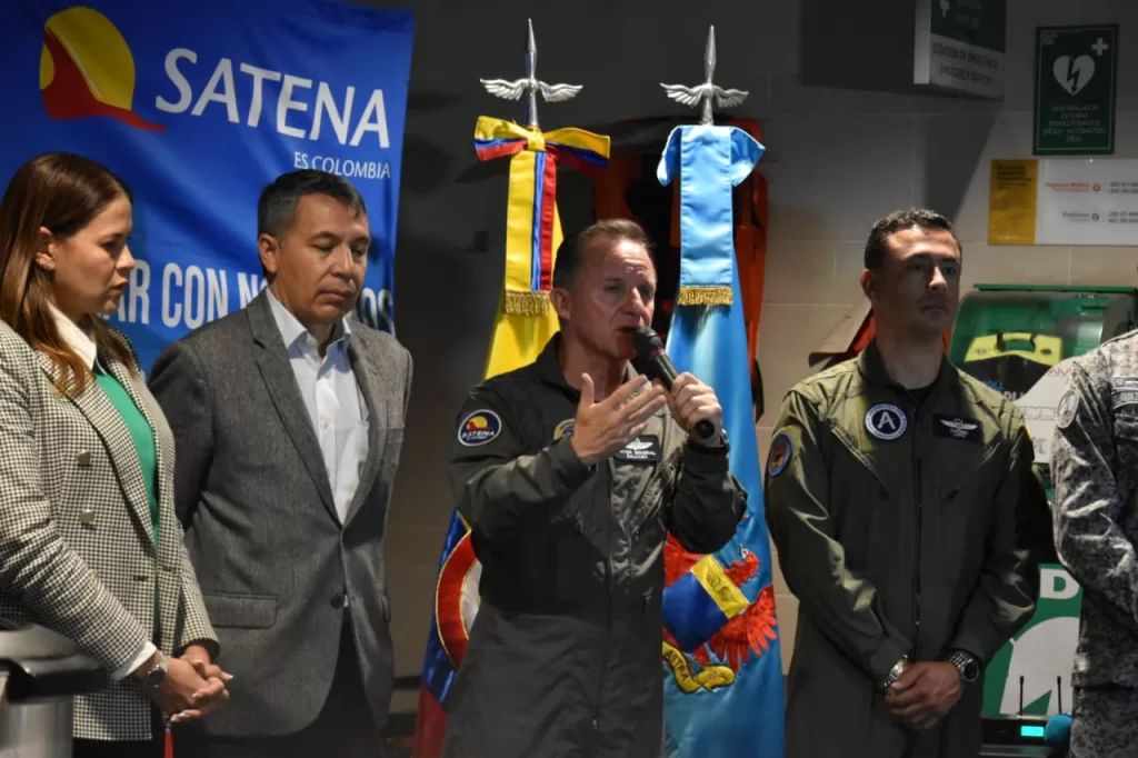 Mayor General Óscar Zuluaga Castaño, presidente deSatena