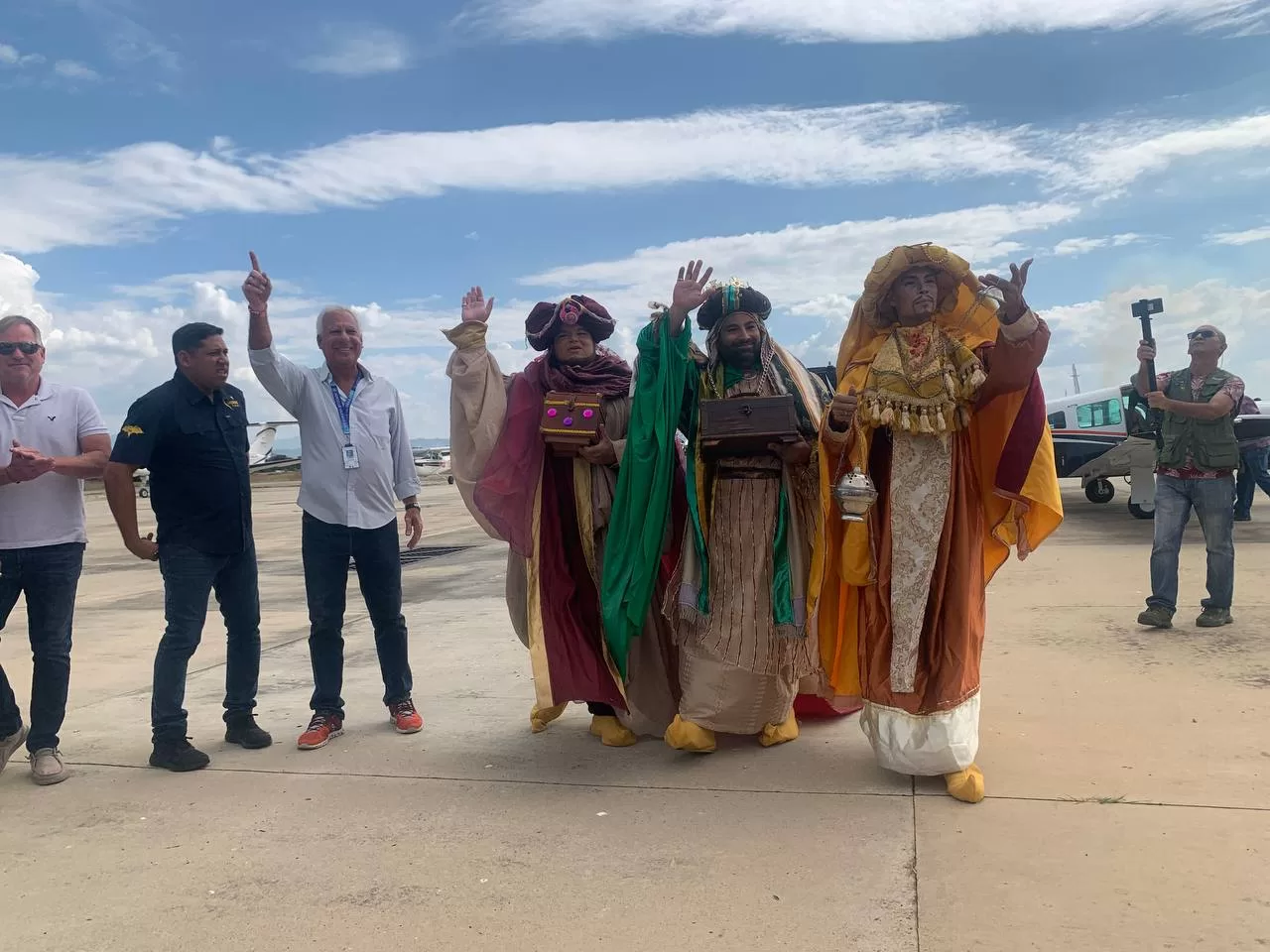 Reyes Magos aeroclub Valencia