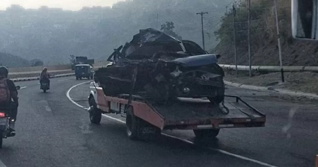 accidente Caracas - La Guaira