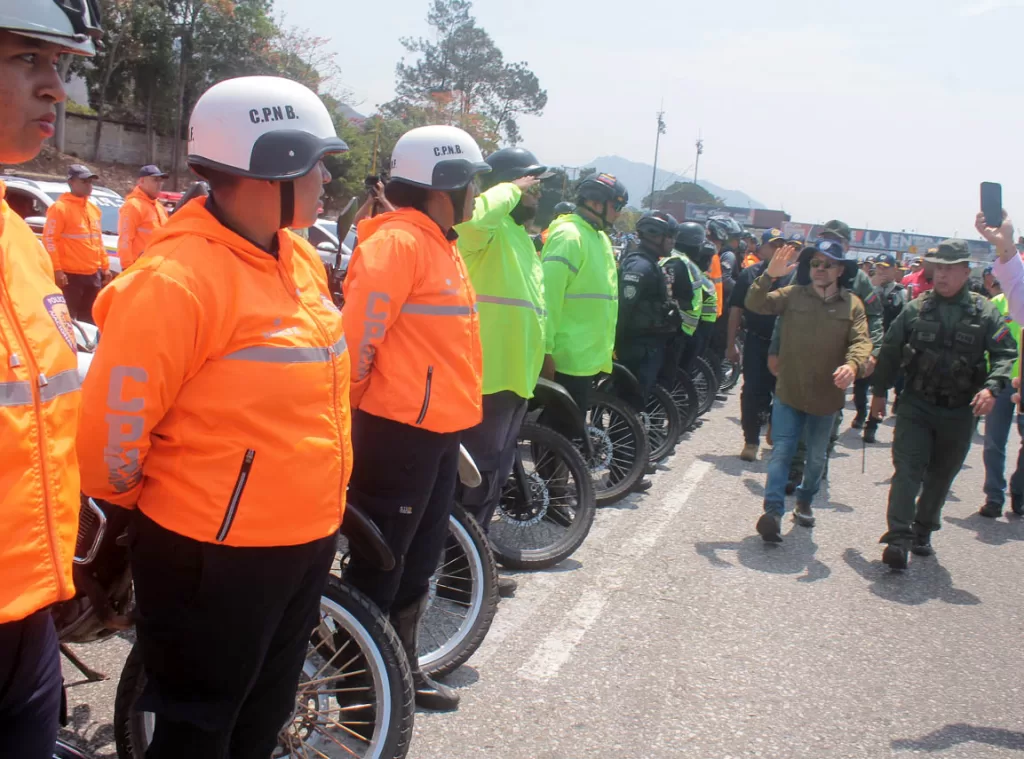 funcionarios dispositivo “Semana Santa”