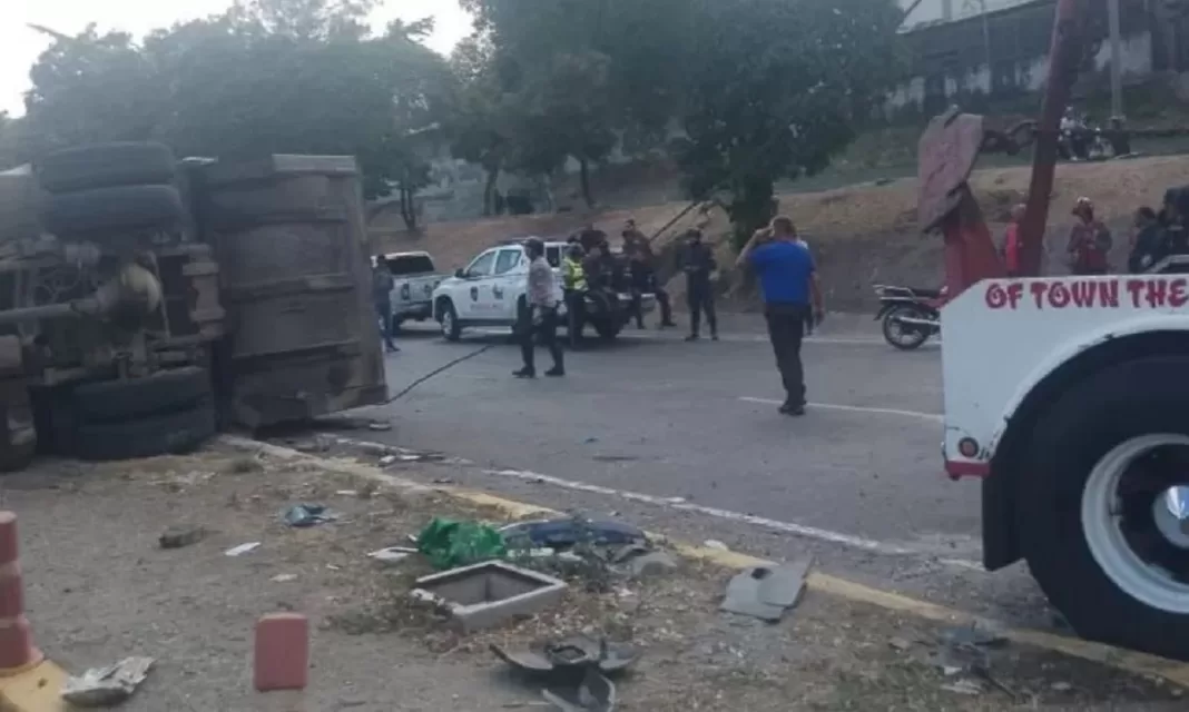 accidente autopista Valle Coche