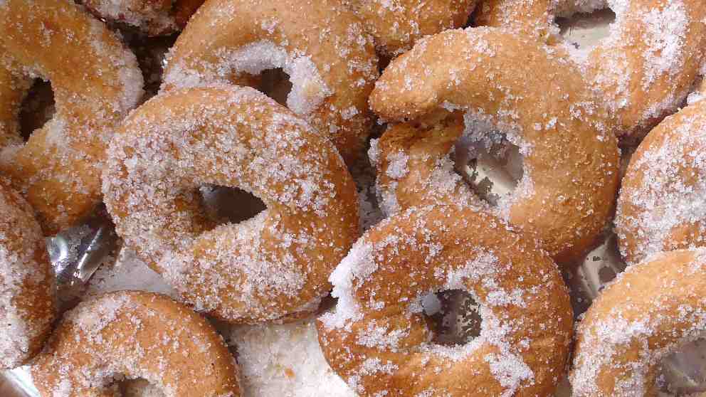 rosquillas de flan