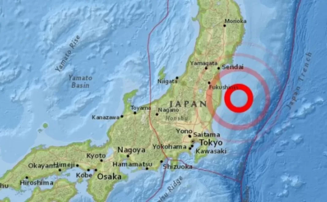 terremoto en Japón