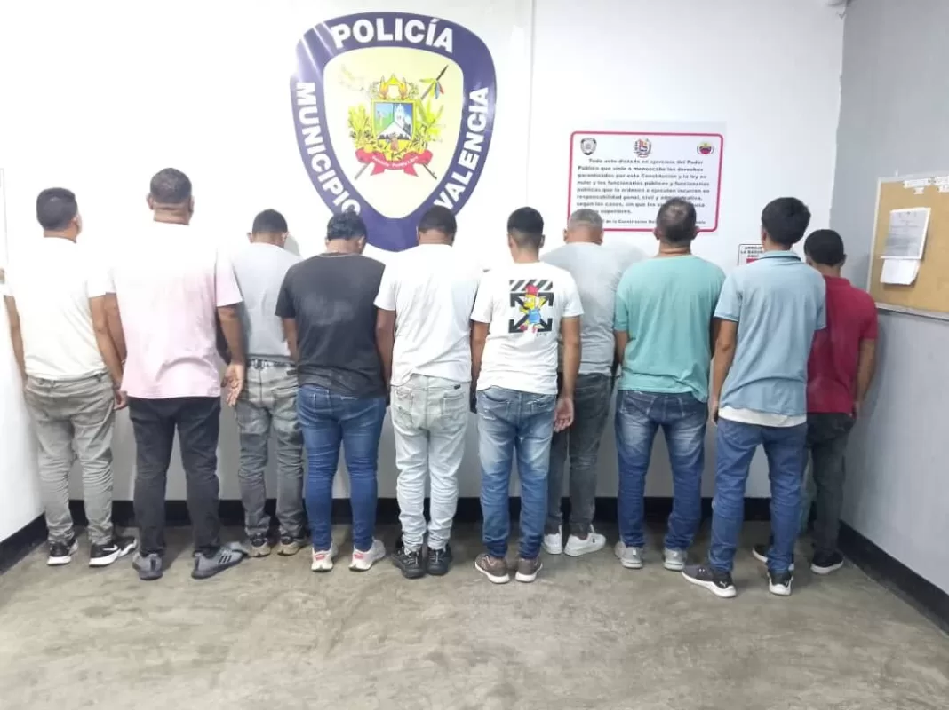 Polivalencia aprehendió a Los Brocheros del Centro por hostigamiento a transeúntes (1) Polivalencia Brocheros Centro