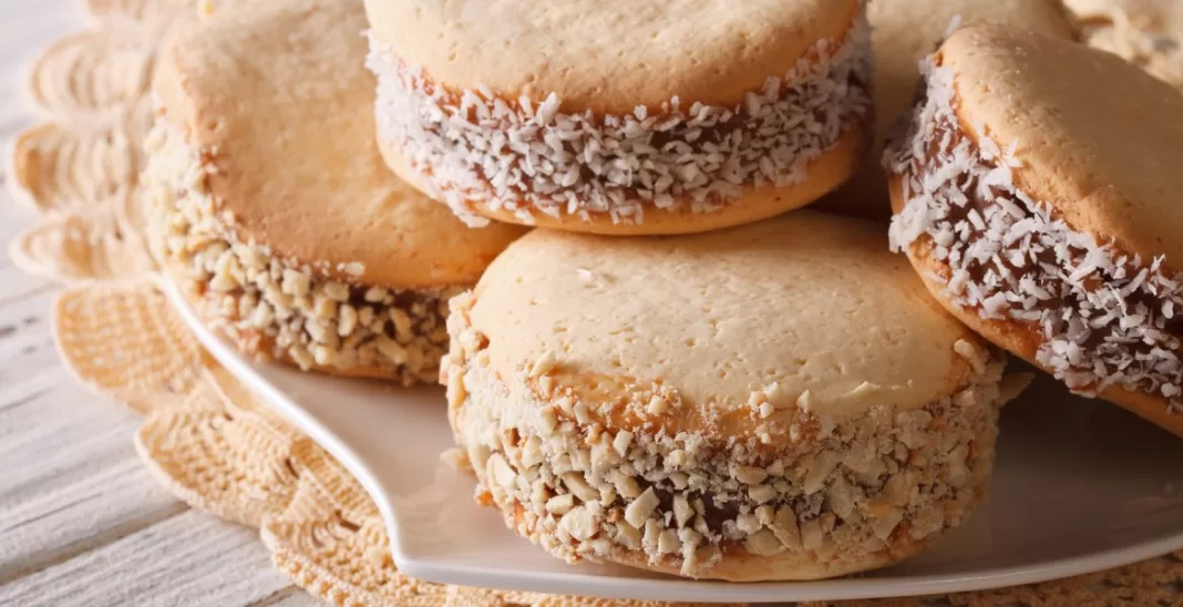 Receta alfajores sin azúcar merendar