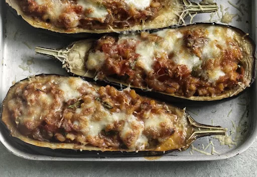 berenjenas rellenas con carne