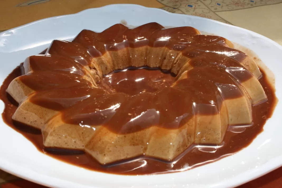 flan de cafe receta flan de café sin horno