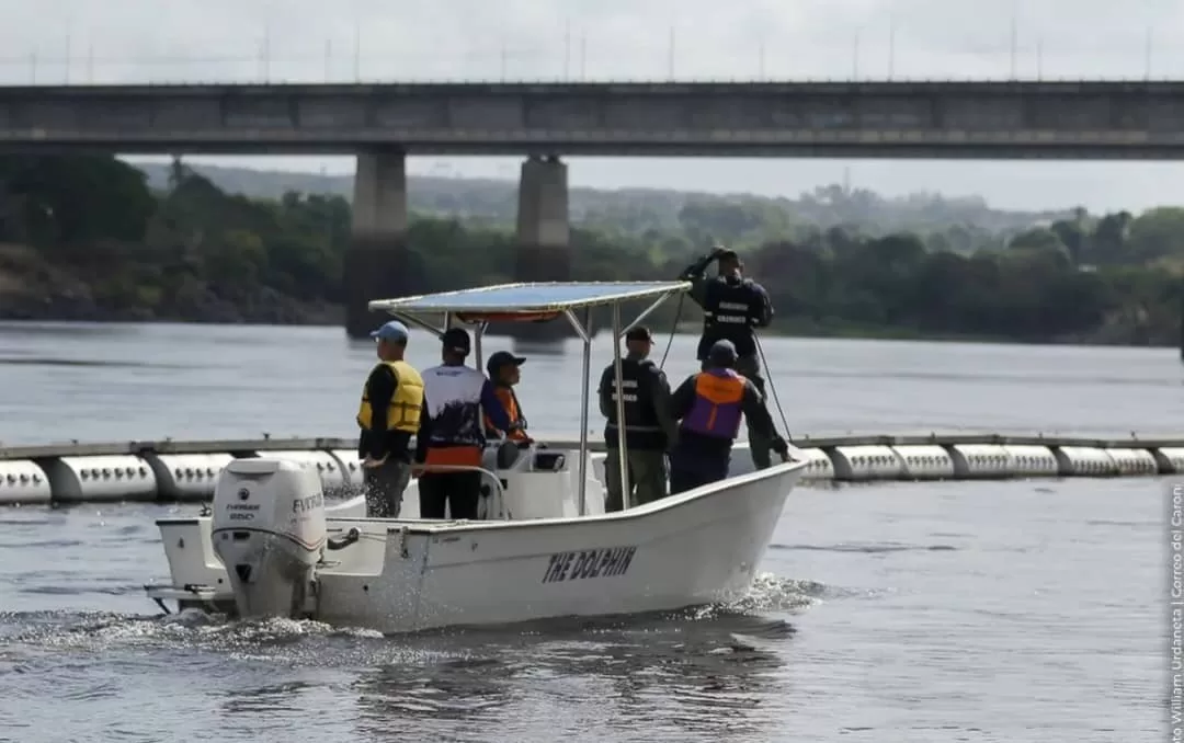 ciclista que cayo al rio caroni