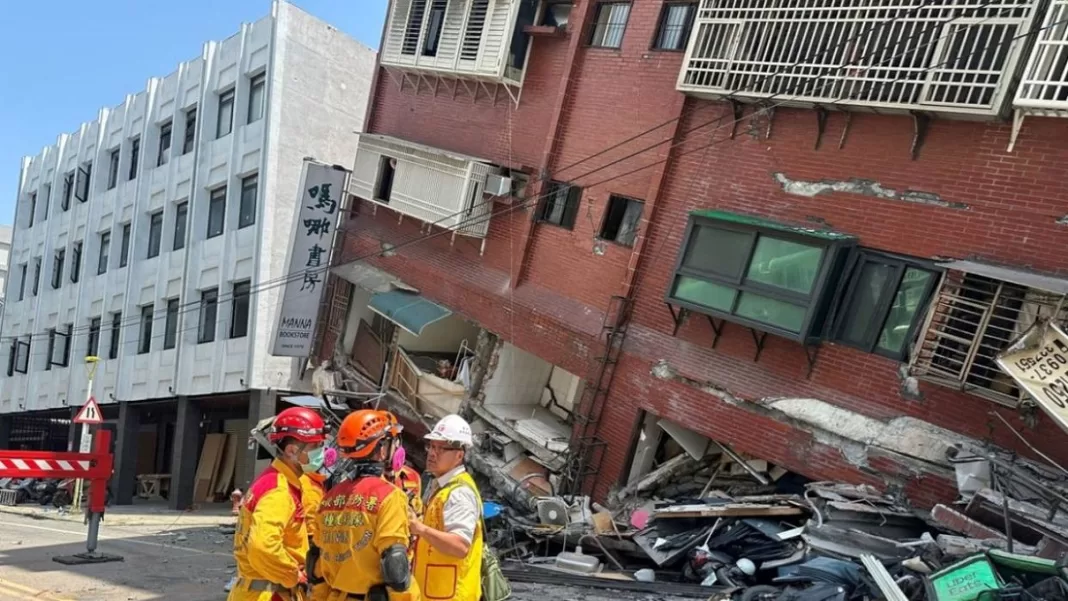 terremoto en Taiwán