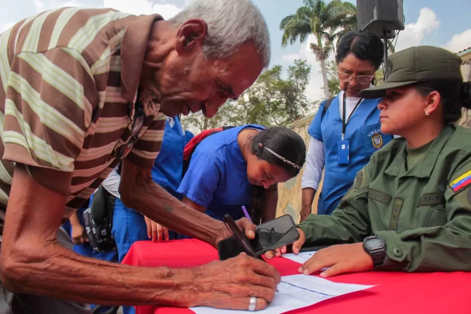 Naguanagua recolección firmas levantamiento sanciones
