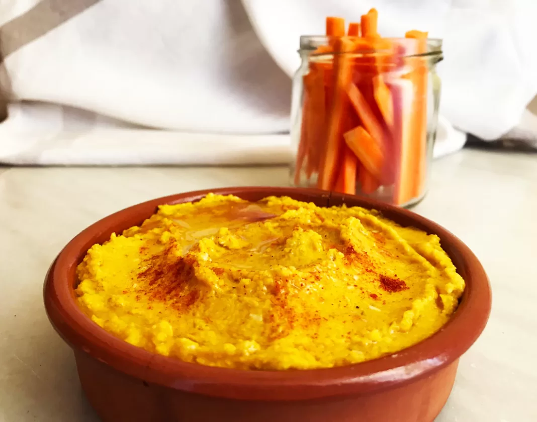 hummus de zanahoria