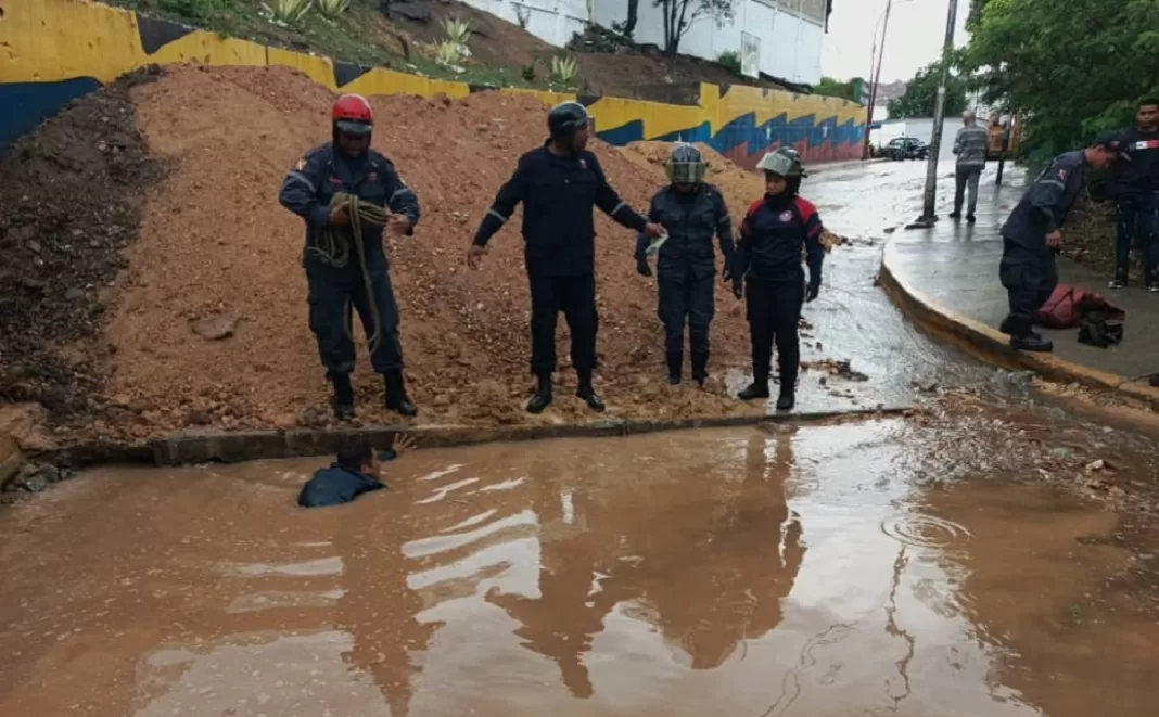 lluvias-lesionadas-catia- Lluvias en Caracas