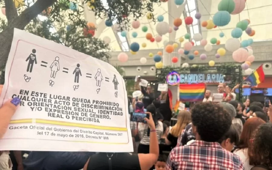 Sambil La Candelaria discriminación