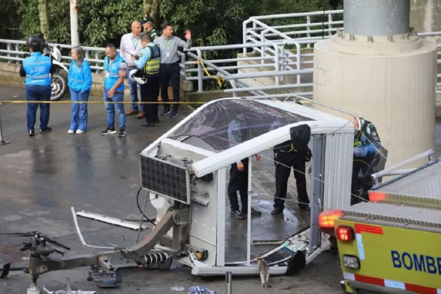accidente Metrocable Medellín