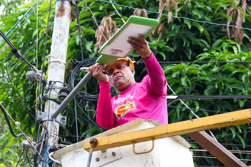 alumbrado público Naguanagua