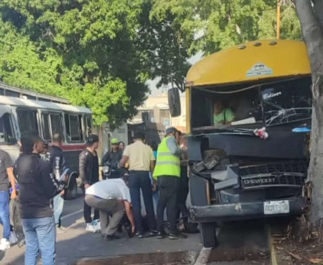 accidente Av. Lara