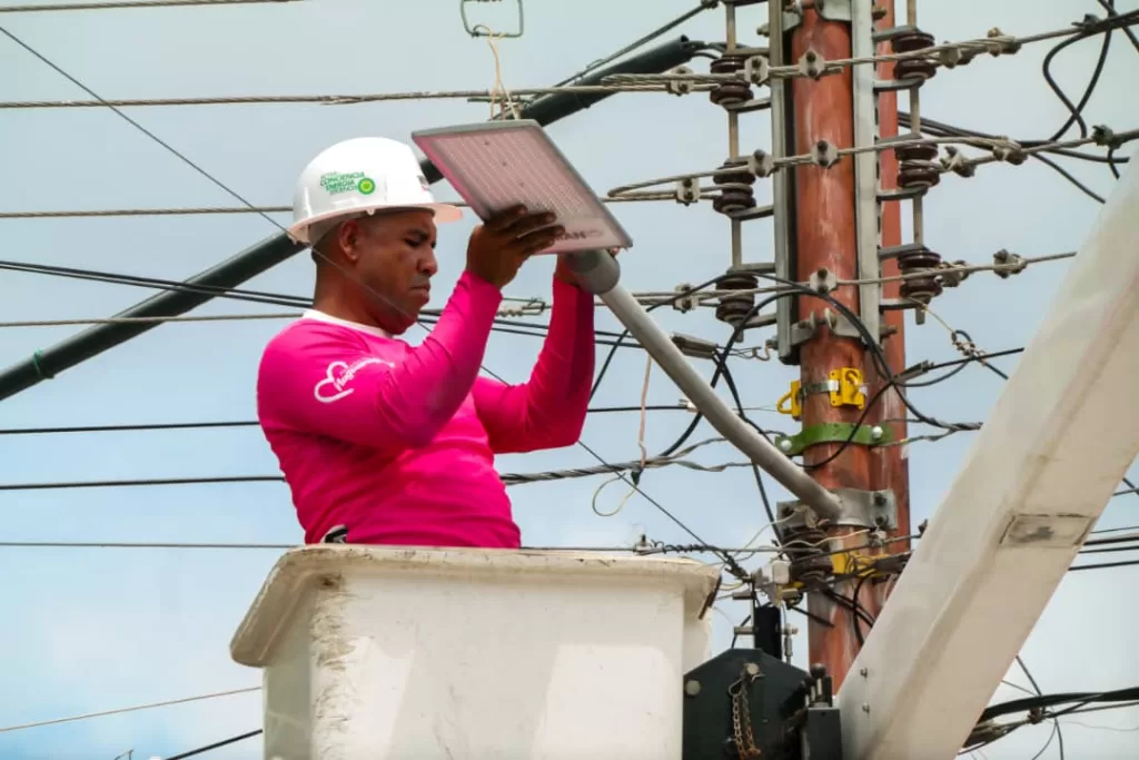 lámparas Led comunidades Naguanagua