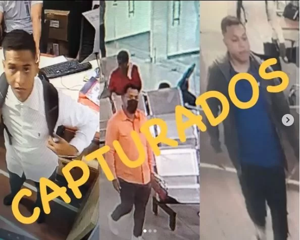 Capturados robo en centro médico