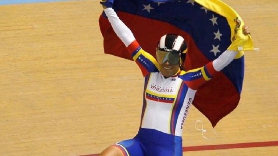 ciclista venezolana Daniela Larreal