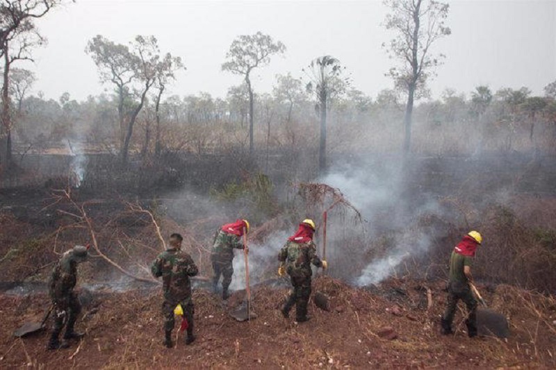 Perú incendios forestales