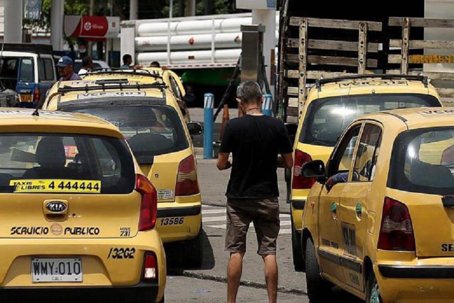 taxistas colombia Ecopetrol gas natural